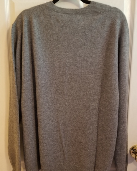 Men's Neiman Marcus 100% Cashmere Crew Neck Sweater - Picture 5 of 5